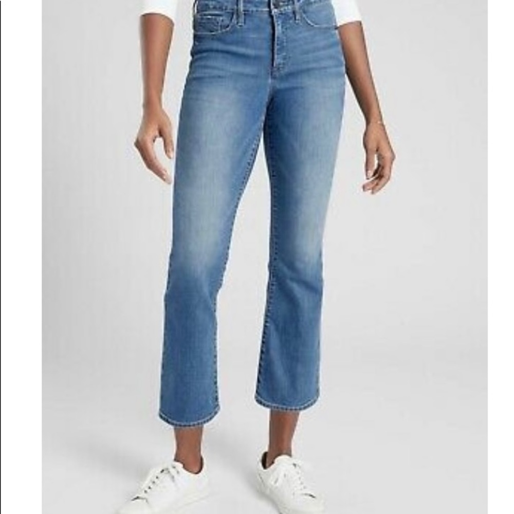 Athleta Crop Kick jeans